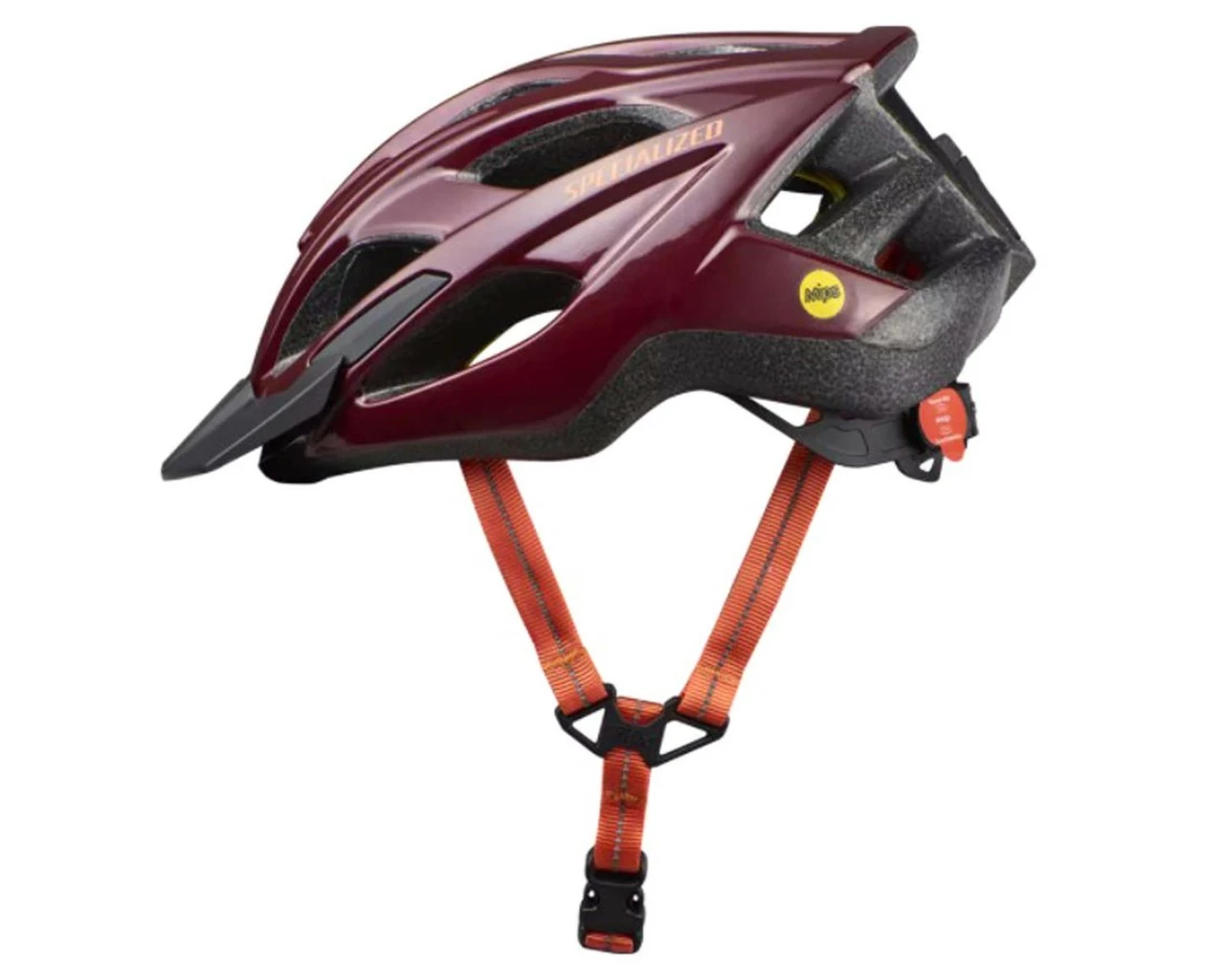 Specialized Chamonix Helm MIPS & ANGi Ready | Gloss Maroon – Bild 2