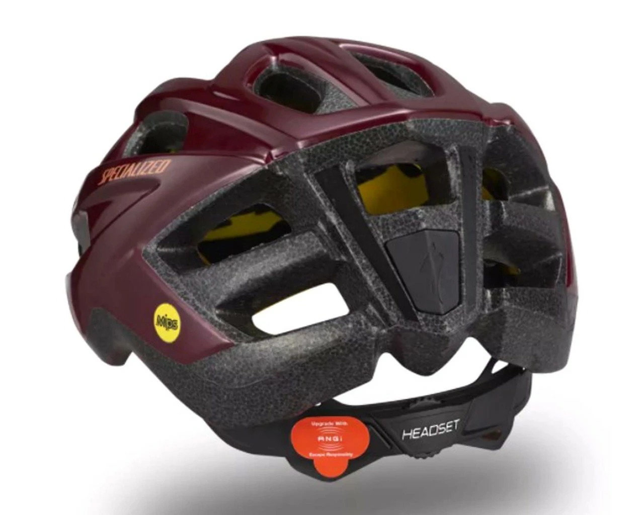 Specialized Chamonix Helm MIPS & ANGi Ready | Gloss Maroon – Bild 5
