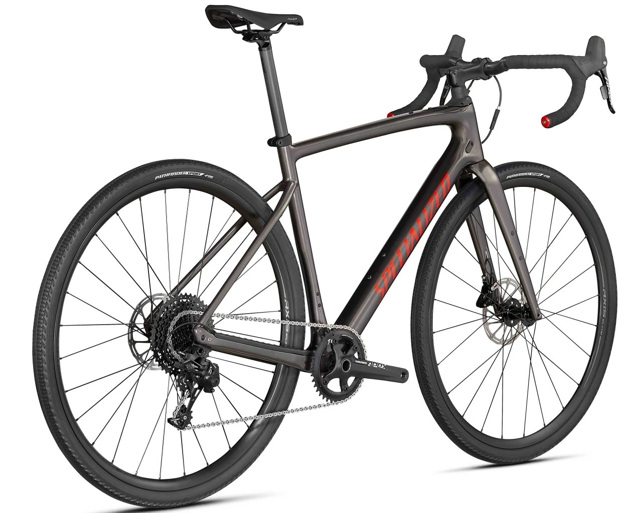 Specialized Diverge Base Carbon - Gravel Bike | Gloss Smoke-redwood-chrome-clean – Bild 3