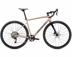 Specialized Diverge Comp E5 - Gravel Bike 2021 | Gloss Blush-cast Blue Metallic-chrome-wild Ferns