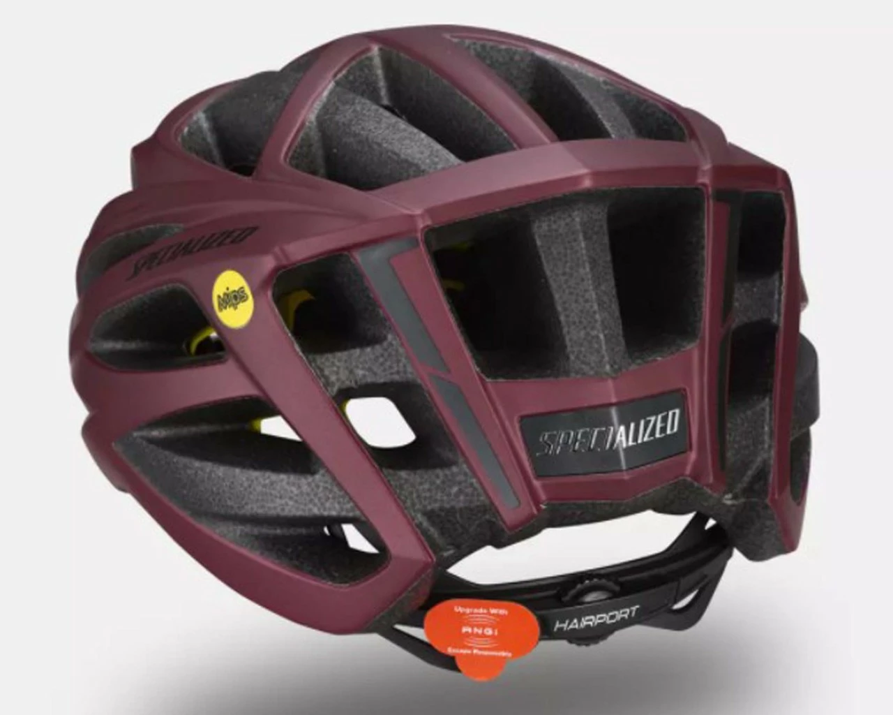 Specialized Echelon II Helm MIPS (ANGI Kompatibel) | Matte Maroon – Bild 5