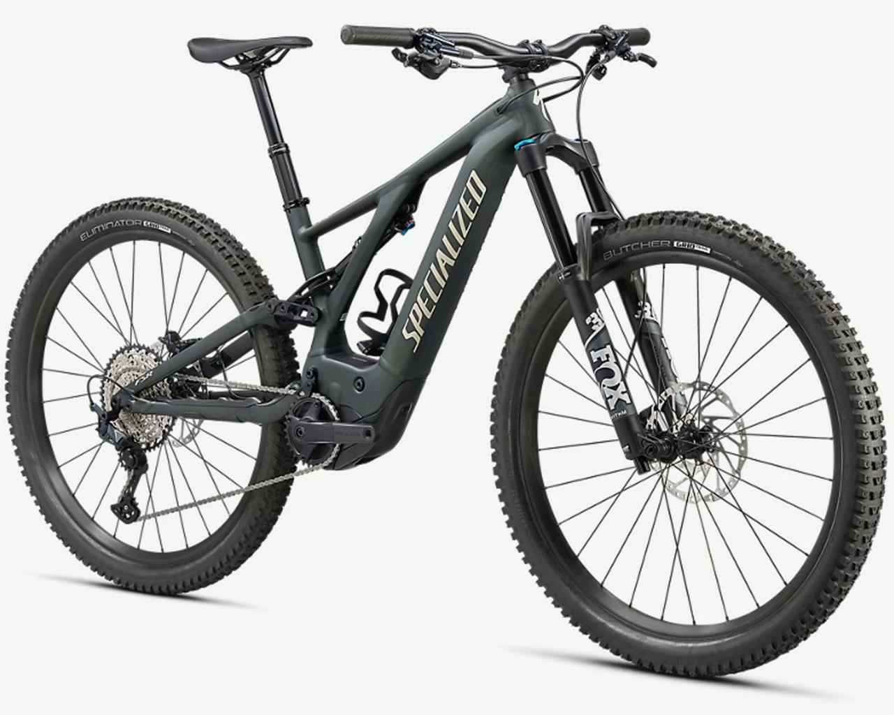 Specialized Levo Comp 29 - Elektro MTB Fully 2021 | Oak Green Metallic-black-gloss White Mtns – Bild 2