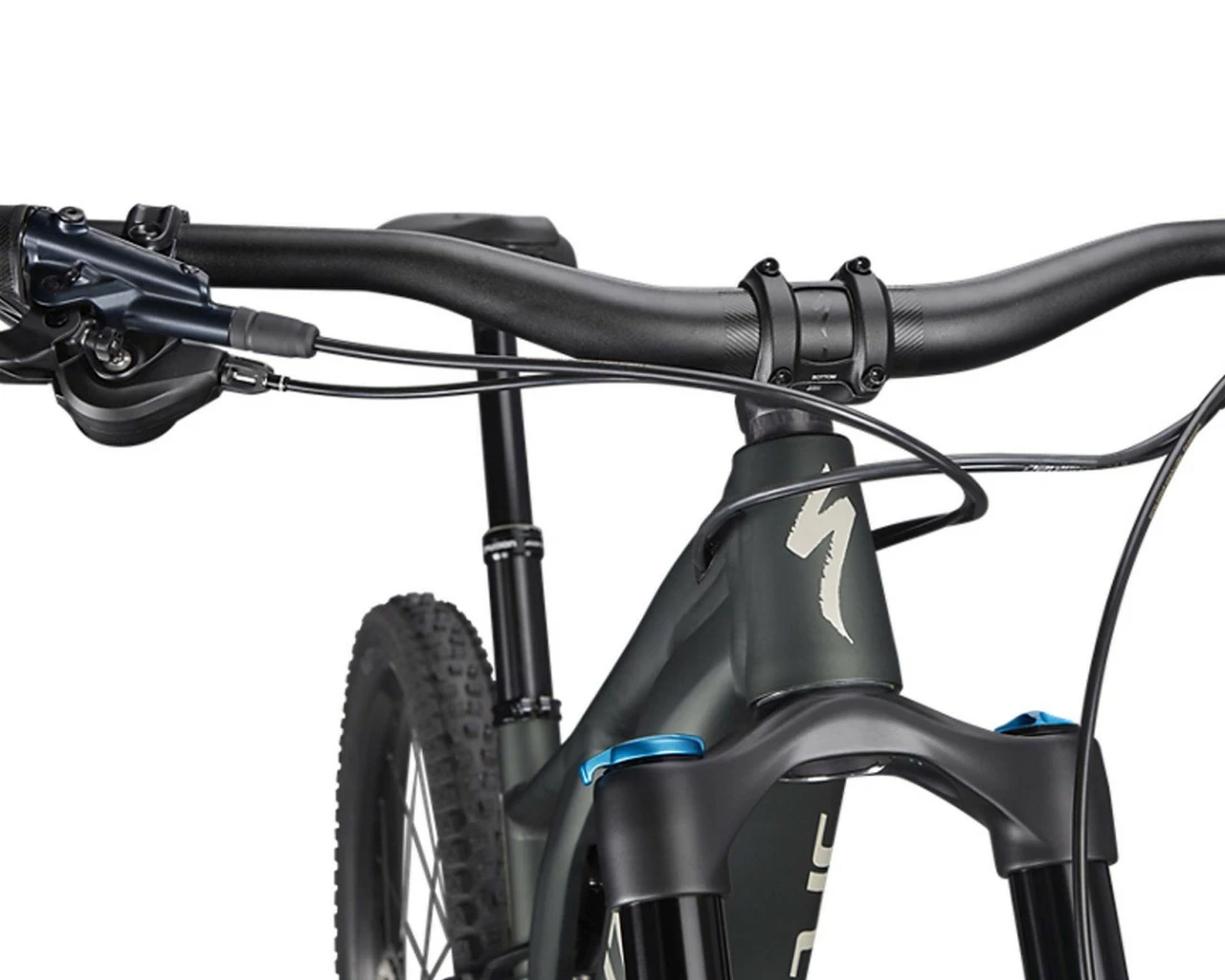 Specialized Levo Comp 29 - Elektro MTB Fully 2021 | Oak Green Metallic-black-gloss White Mtns – Bild 6