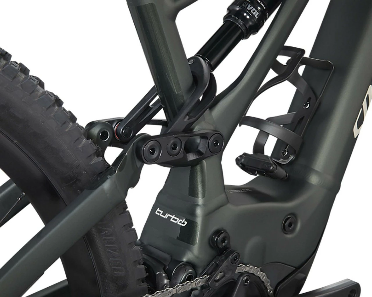 Specialized Levo Comp 29 - Elektro MTB Fully 2021 | Oak Green Metallic-black-gloss White Mtns – Bild 8