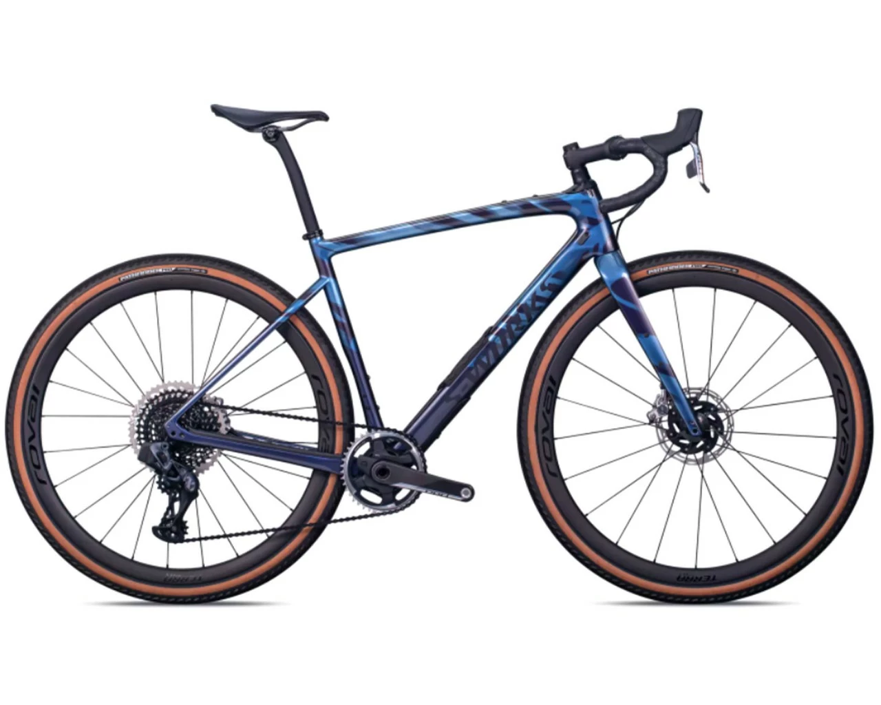 Specialized S-Works Diverge - Carbon Gravel Bike 2022 | Gloss Light Silver-dream Silver-dusty Blue-w