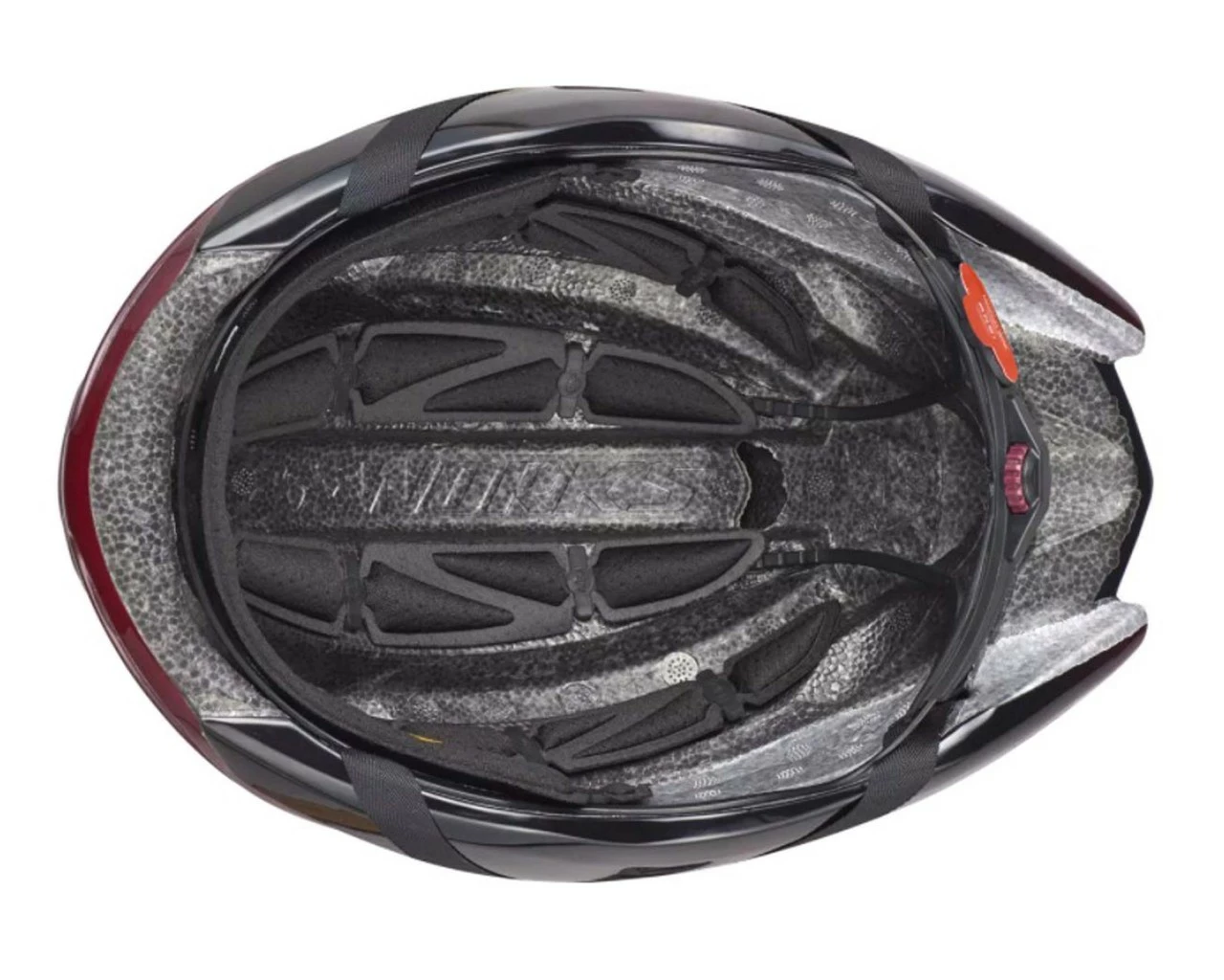 Specialized S-Works Evade Rennrad Helm MIPS (ANGi-kompatibel) | Gloss Maroon-matte Black – Bild 7