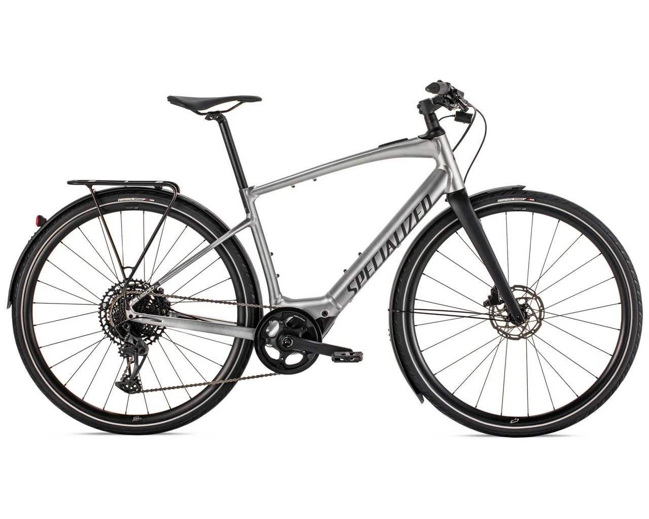 Specialized Vado SL 5.0 EQ - Elektro Trekking Bike 2022 | Brushed Aluminum-black Reflective